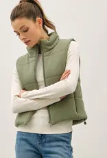 Classic Puffer Zip Up Vest