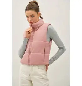 Classic Puffer Zip Up Vest