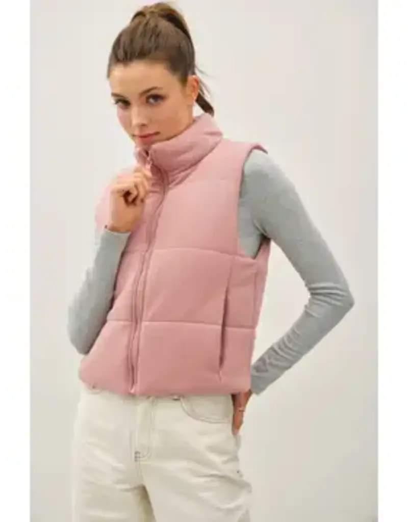 Classic Puffer Zip Up Vest