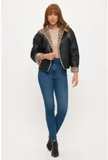 Luxe Leopard Toggle Jacket