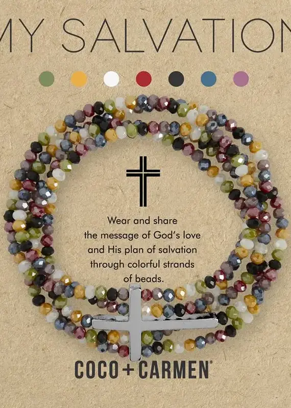 My Salvation Cross Bracelet - Silver