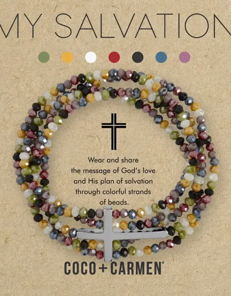 My Salvation Cross Bracelet - Silver