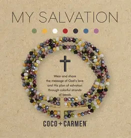 My Salvation Cross Bracelet - Gold