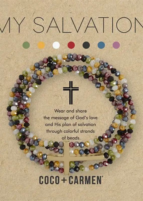 My Salvation Cross Bracelet - Gold
