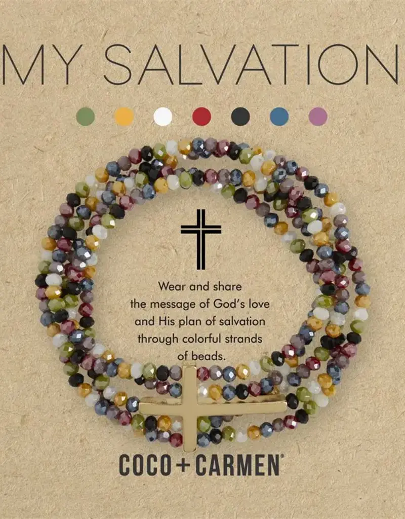 My Salvation Cross Bracelet - Gold