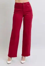 Judy Blue - Heart Shaped Back Pockets High Waisted 90's Straight