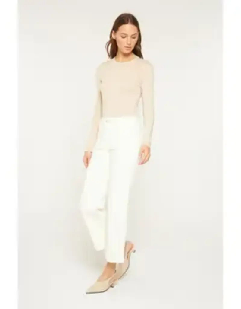 HR Crop Wide Leg with Patch Front Pockets