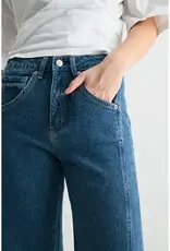 High Rise Wide Leg Side Panel