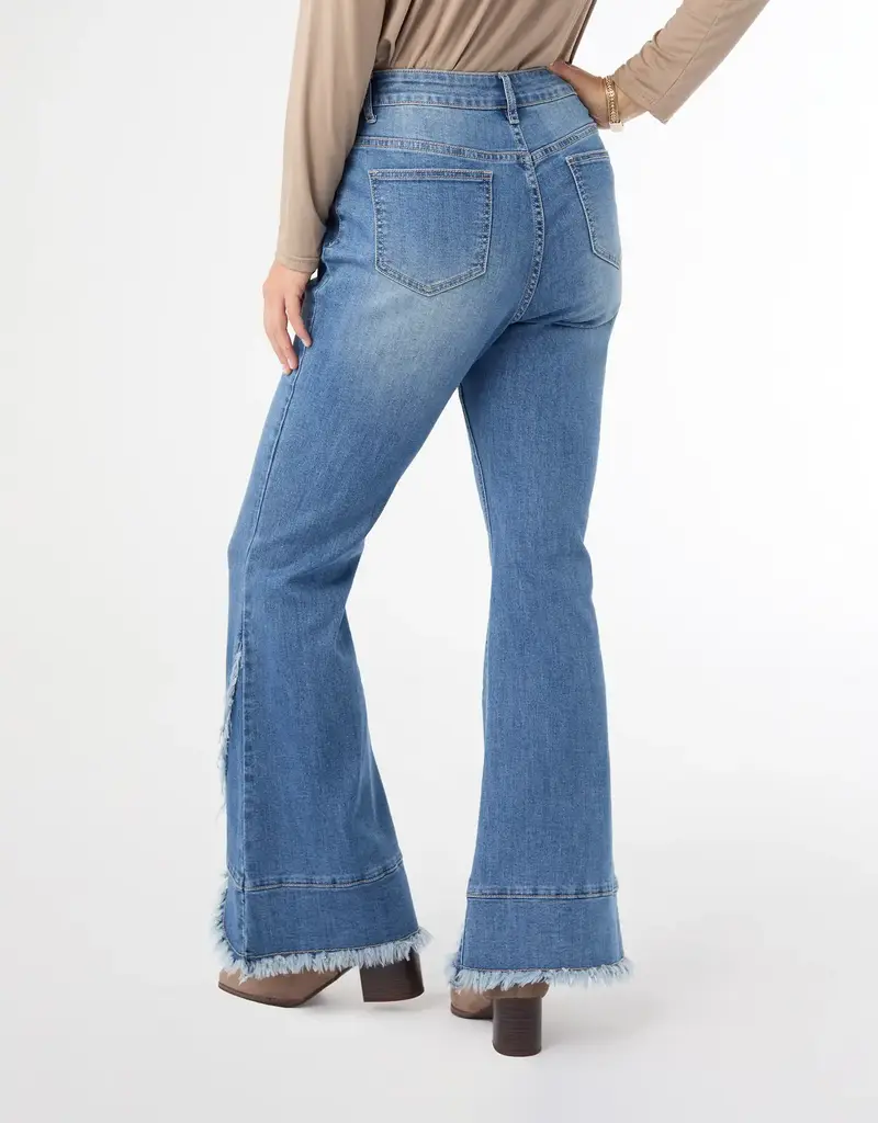 Bambu Soft Flare with Crossover Fringe