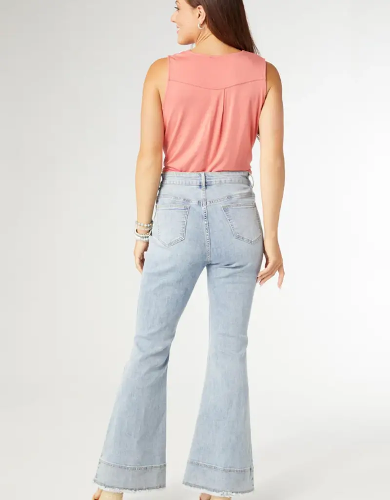 Bambu Soft Flare with Double Bottom Fringe