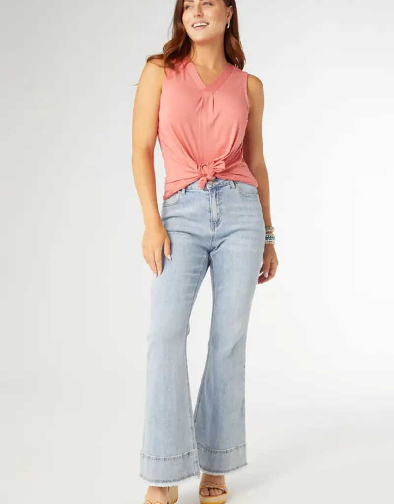 Bambu Soft Flare with Double Bottom Fringe