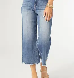 Bambu Soft Wide Raw Bottom Capri