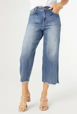 Bambu Soft Wide Raw Bottom Capri