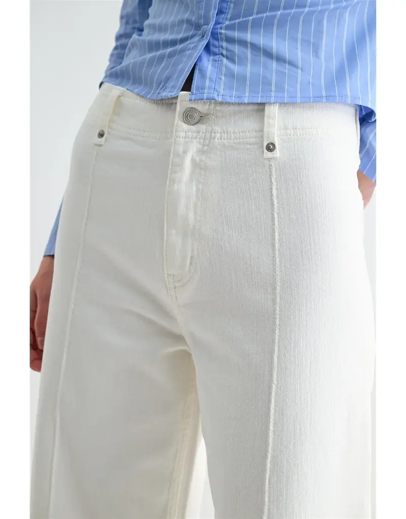 Mica High Wide Leg Ankle Pant