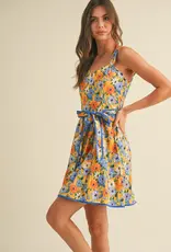Fabulous Floral Scalloped Dress