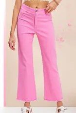 Stretchy High Waisted Flare Pants