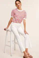 Stretchy High Waisted Flare Pants