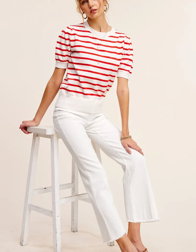 Stretchy High Waisted Flare Pants