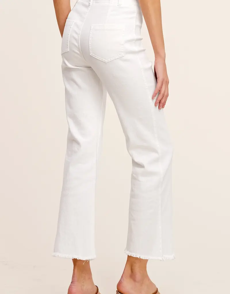 Stretchy High Waisted Flare Pants