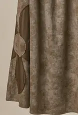 Floral Applique A Line Maxi Dress