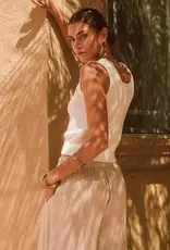 Waffle Knit Tank Top