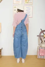 Washed Drop Shoulder Boxy Knit Top