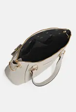 Evelyn Studded Tote - Almond