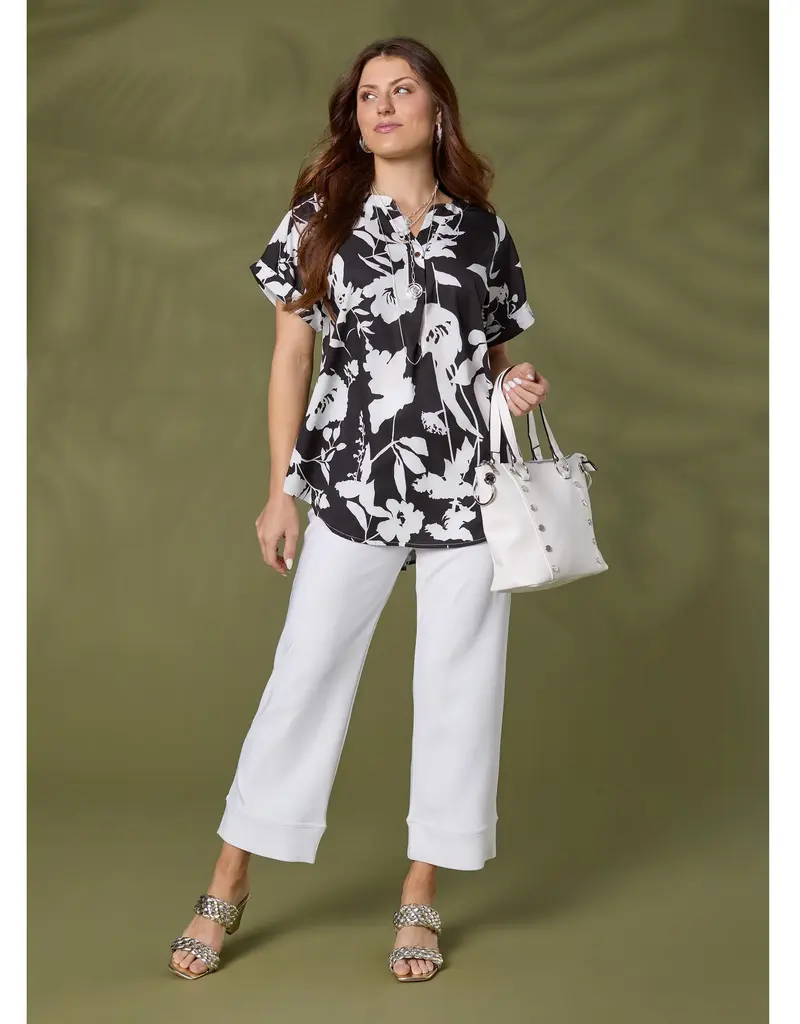 Georgie Wide Leg Cropped