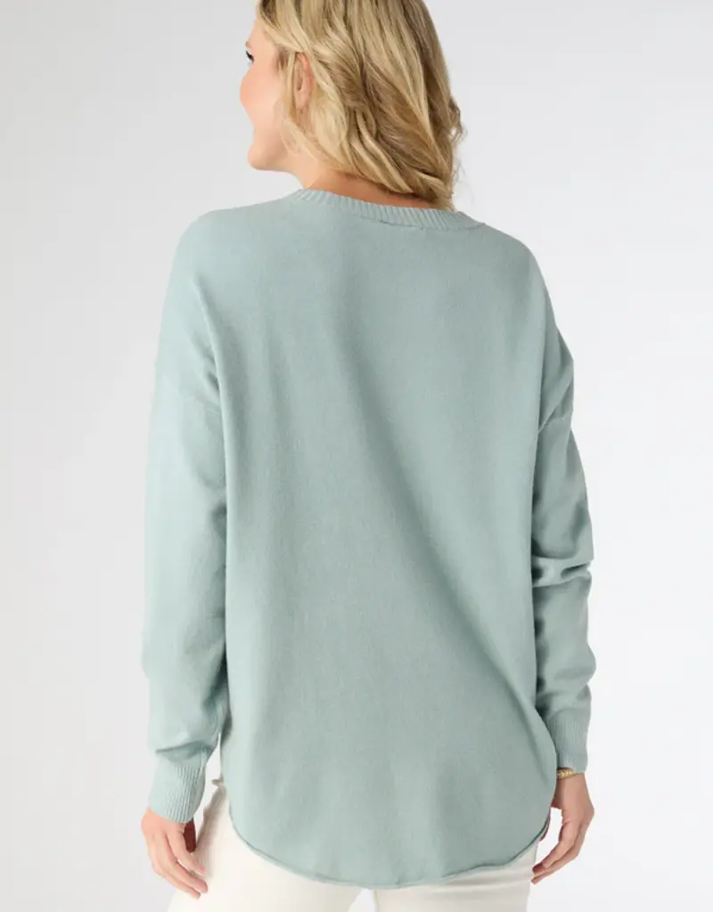 Lightweight Heavenly-Luxe  Sweater w/ Front Seam