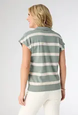 Lightweight Heavenly-Luxe V-Neck Striped Sweater