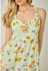 Debbie Double Gauze Tiered Long Dress