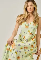 Debbie Double Gauze Tiered Long Dress