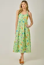 Debbie Double Gauze Tiered Long Dress