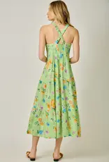 Debbie Double Gauze Tiered Long Dress