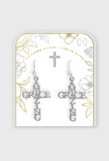 Amazing Grace Earrings - Silver
