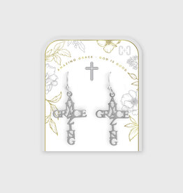 Amazing Grace Earrings - Silver