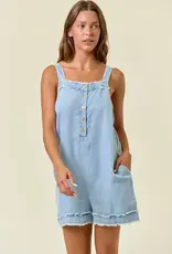 Happy Day Denim Romper