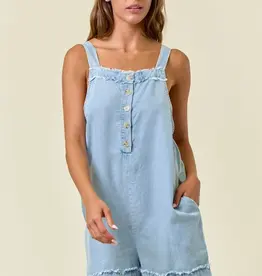 Happy Day Denim Romper