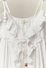 Rachel Ruffle Midi Dress