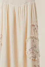 Peace Patchwork Midi Dress