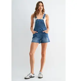 Bib Denim Overall Dress
