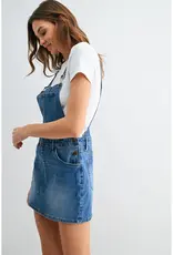 Bib Denim Overall Shorts