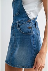 Bib Denim Overall Shorts