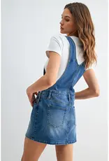 Bib Denim Overall Shorts