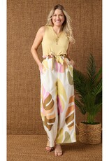 Erin Pleat Back V-Neck Tank