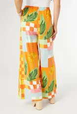 Torenia Printed Flowy Wide Leg Pant
