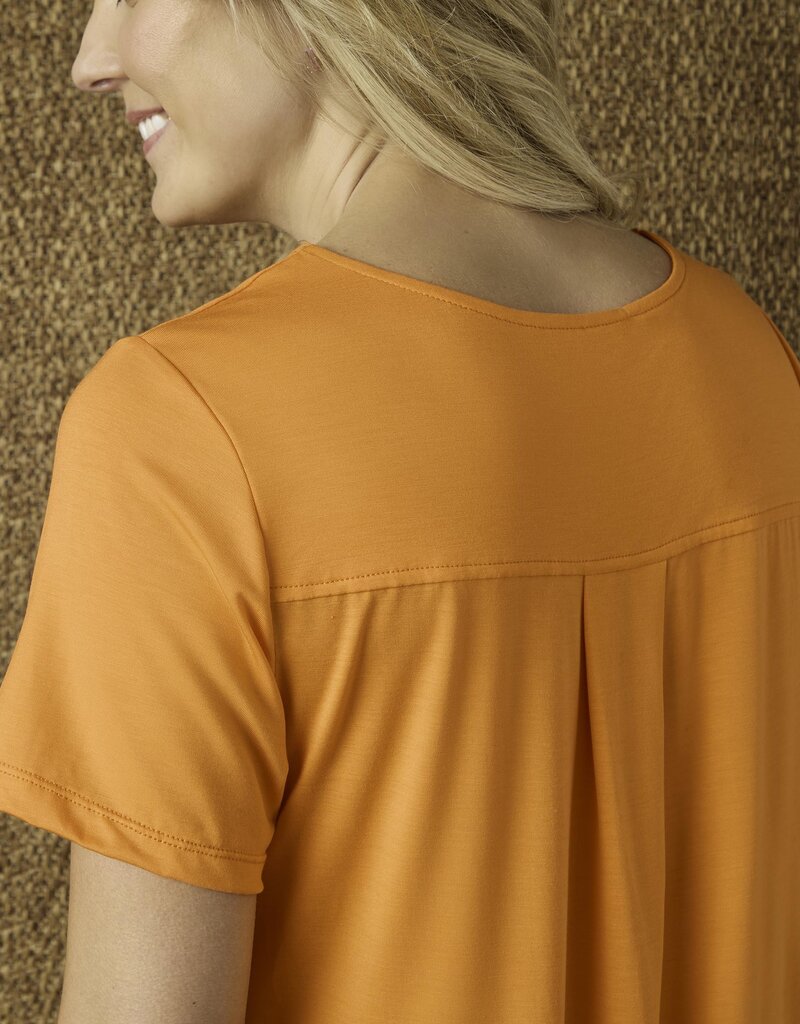 Erin Pleat Back Tee