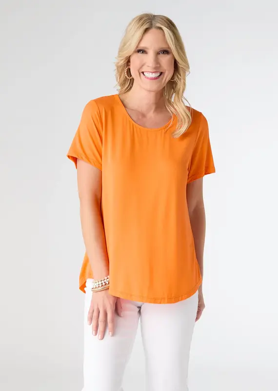 Erin Pleat Back Tee