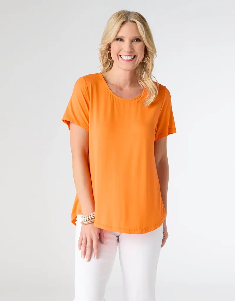 Erin Pleat Back Tee