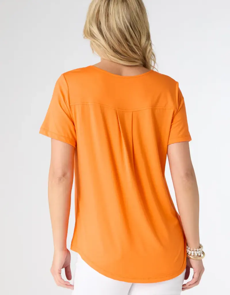 Erin Pleat Back Tee